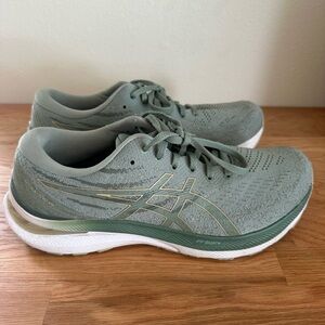 ASICS Women's Running Shoes - Green - Size 11